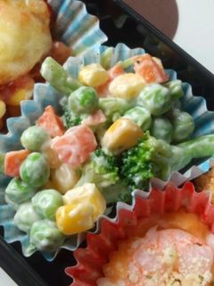 ブロッコリーのマヨ和え(お弁当用)-レシピのメイン写真