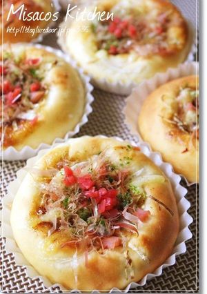 HBでお好み焼きパン♪-レシピのメイン写真