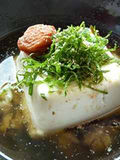 昆布だし豆腐茶漬け-レシピのメイン写真