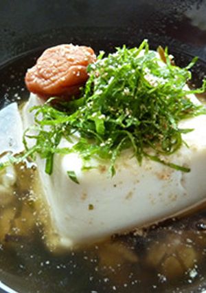 昆布だし豆腐茶漬け-レシピのメイン写真
