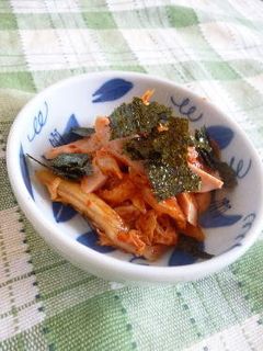 魚肉ソーセージとキムチの和え物-レシピのメイン写真