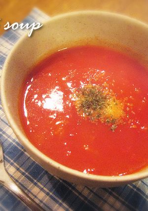 食欲アップの絶品トマトスープ-レシピのメイン写真