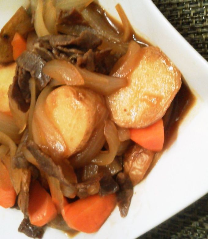 新じゃがで「揚げ肉じゃが」 by tomozo444 【クックパッド】 簡単