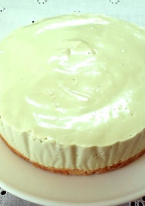 ふんわり＊アボカドのレアチーズケーキ＊-レシピのメイン写真