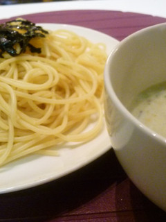 アボカドとろろのつけパスタ-レシピのメイン写真