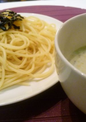 アボカドとろろのつけパスタ-レシピのメイン写真