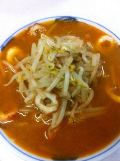 もやし担々うどん(担々麺のうどん版)-レシピのメイン写真