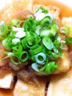 簡単豆腐のみぞれ煮★揚げ出し豆腐風-レシピのメイン写真