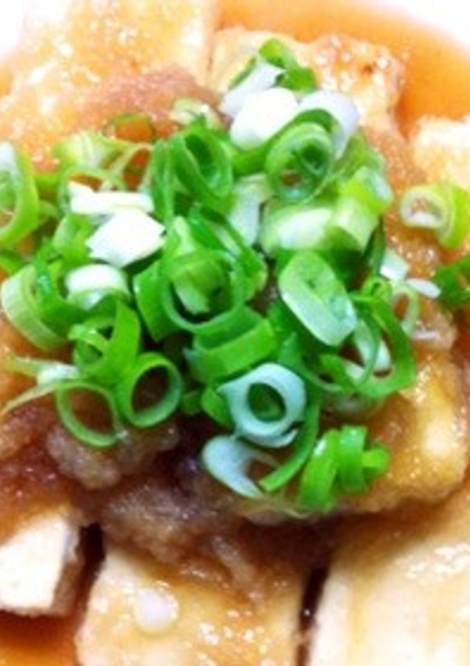 簡単豆腐のみぞれ煮★揚げ出し豆腐風-レシピのメイン写真
