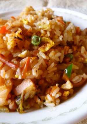 残り物で超簡単！野菜たっぷり激ウマ焼き飯-レシピのメイン写真