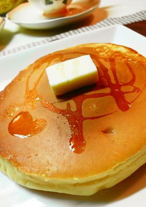 朝食に☆ふわふわのホットケーキ-レシピのメイン写真