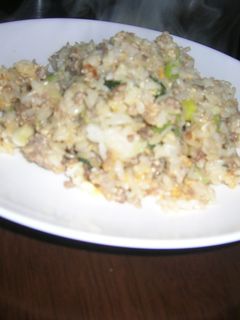 我が家のひき肉チャーハン!!-レシピのメイン写真