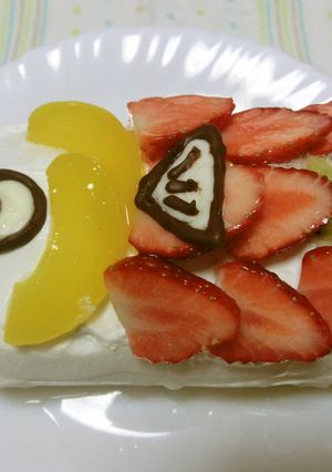 簡単！かわいい！こいのぼりのケーキ♪-レシピのメイン写真