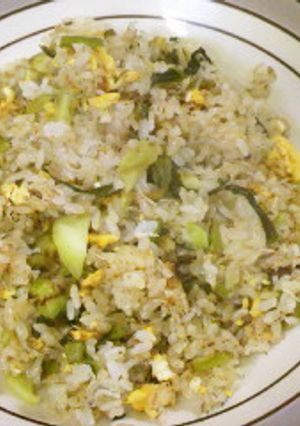じゃこと野沢菜のチャーハン-レシピのメイン写真