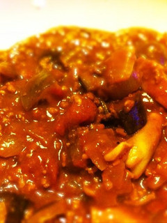 茄子とひき肉のカレー-レシピのメイン写真