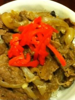 ☆あっという間に牛丼☆-レシピのメイン写真