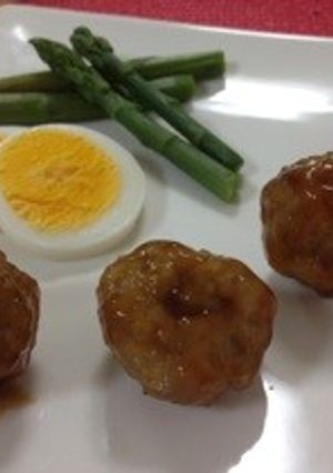 蓮根入り鶏つくね-レシピのメイン写真
