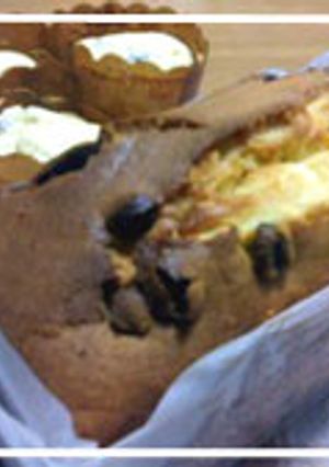 ふんわりチョコとレーズンのパウンドケーキ-レシピのメイン写真