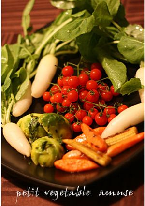 ちび野菜の前菜-レシピのメイン写真