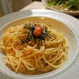 たーらこたーらこの白ワインクリームパスタ