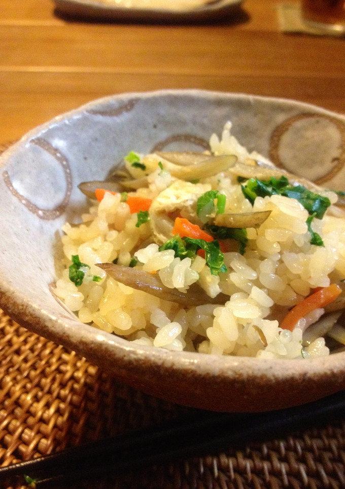 おでんの残りつゆ de 炊き込みご飯♪-レシピのメイン写真