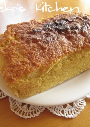 バター不使用！サラダ油で作るバナナケーキ-レシピのメイン写真