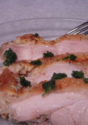 鶏肉の黒酢マスタード焼き-レシピのメイン写真