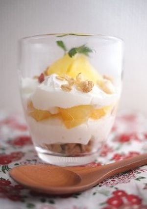 ヘルシーヨーグルトパフェ-レシピのメイン写真