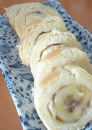☆ロールバナナパンケーキ☆-レシピのメイン写真
