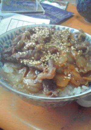 味噌牛丼！-レシピのメイン写真