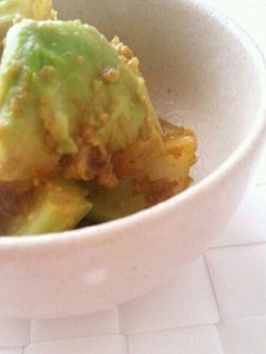 アボカドとセロリのスイートカレー炒め-レシピのメイン写真