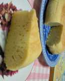 炊飯器で栗ペースト入りヨーグルトケーキ