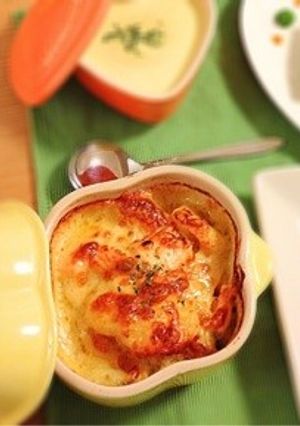 簡単〜ポテトとサーモンのグラタン♡-レシピのメイン写真