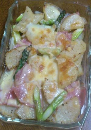 ★アスパラ&ポテトのチーズ焼-レシピのメイン写真