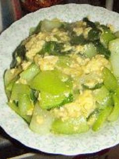 青梗菜の卵いため-レシピのメイン写真