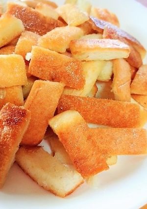 フライパンで!!パン耳のミルクトースト♪-レシピのメイン写真