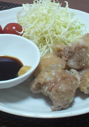 簡単鶏肉のシンプル焼き〜からし醤油で〜-レシピのメイン写真