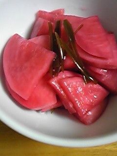 赤カブの甘酢漬け-レシピのメイン写真