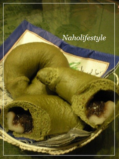白玉&あんこ抹茶ベーグル*。゜-レシピのメイン写真