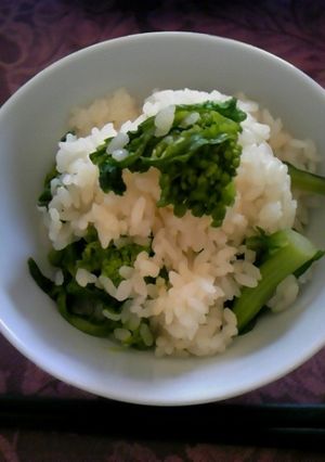 菜の花ごはん-レシピのメイン写真