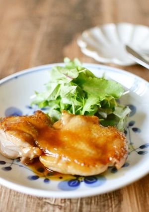 ガーリックチキンの照り焼き【作りおき】-レシピのメイン写真