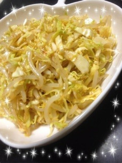 簡単5分☆キャベツともやしのピリ辛ナムル-レシピのメイン写真
