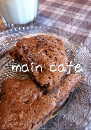 ココアマーマレードの優しいスコーン-レシピのメイン写真
