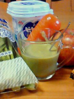 栄養満点!グリーンスムージー!朝食に♪-レシピのメイン写真