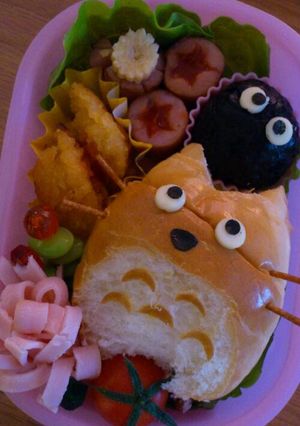 キャラ弁☆トトロとまっくろくろすけ-レシピのメイン写真