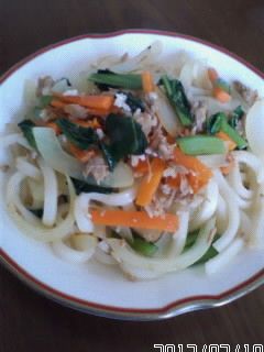 塩麹で♪激うま焼きうどん☆-レシピのメイン写真