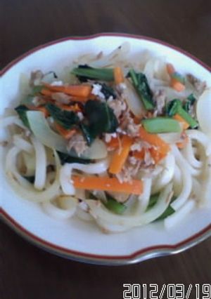 塩麹で♪激うま焼きうどん☆-レシピのメイン写真
