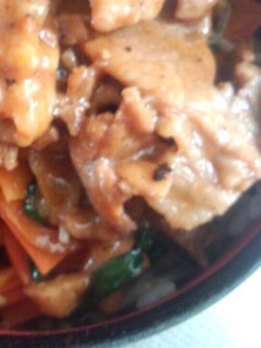 韓国風焼き肉スタミナ丼-レシピのメイン写真