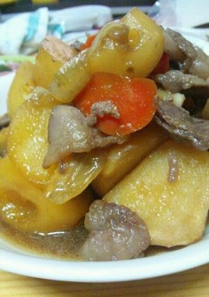 簡単！炊飯器で肉じゃが-レシピのメイン写真