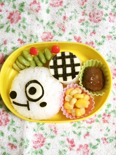 チェックのお耳のパンダさん弁当☆☆-レシピのメイン写真